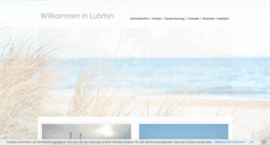 Desktop Screenshot of ostsee-urlaub-lubmin.de